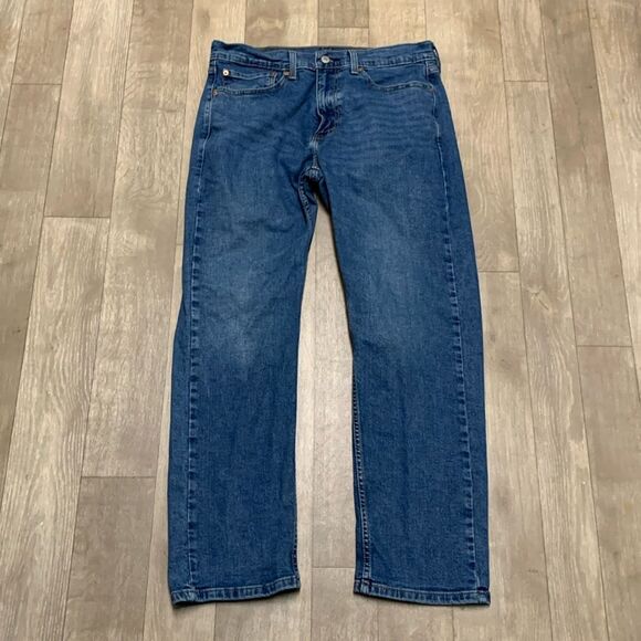 Mens Levi’s 505 Regular Fit Denim Work School‎ Jeans - Picture 1 of 6